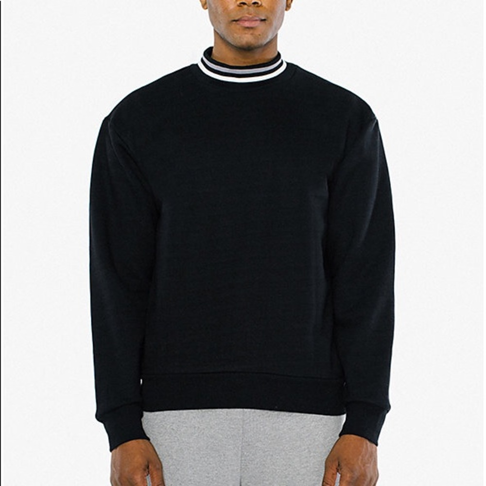 American Apparel Mockneck Sweatshirt